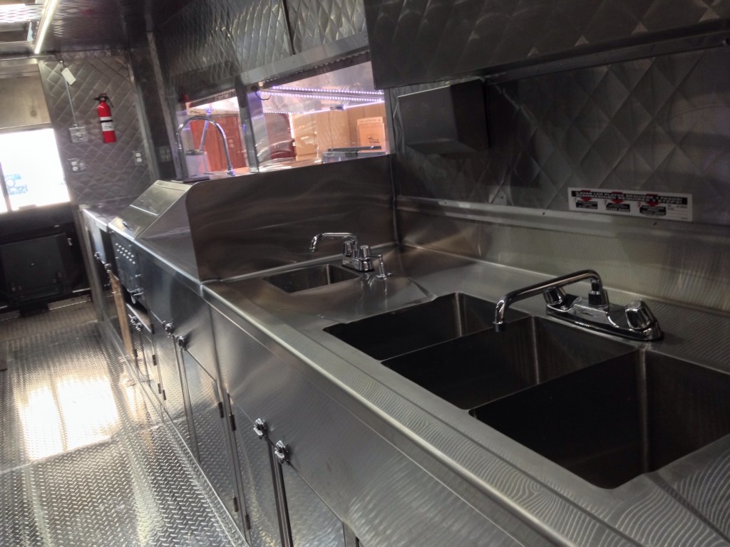 Inside the Drums & Crumbs Food Truck